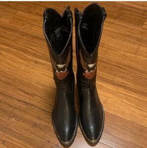 Harley Davidson womans burnout boots